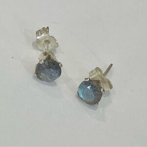 Labradorite Stud Earrings